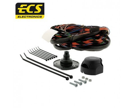 Kit électrique, dispositif d'attelage VW058BB ECS Electronics