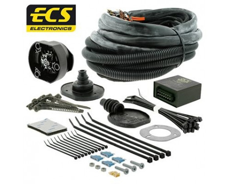 Kit électrique, dispositif d'attelage VW107D1 ECS Electronics, Image 2