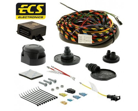 Kit électrique, dispositif d'attelage VW127D1 ECS Electronics, Image 2