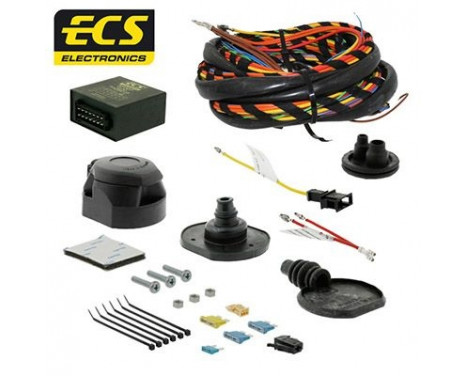 Kit électrique, dispositif d'attelage VW104D1 ECS Electronics, Image 2