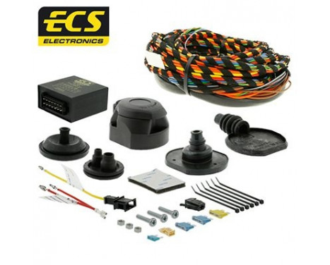Kit électrique, dispositif d'attelage VW116D1 ECS Electronics, Image 3