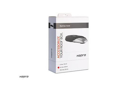 Couvercle de protection pour coffre de toit Hapro XL, Image 3