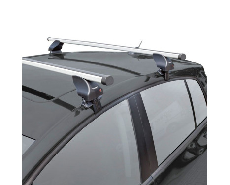 Jeu de barres de toit Twinny Load Aluminium A15 - Sans rails de toit