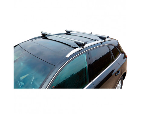 Jeu de barres de toit Twinny Load Aluminium A99 - Avec rails de toit fermés, Image 6