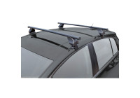 Jeu de barres de toit Twinny Load Steel S32 - Sans barres de toit