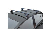 Jeu de barres de toit Twinny Load Steel S55 - Sans barres de toit