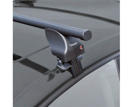 Jeu de barres de toit Twinny Load Steel S60 pour Volkswagen Golf VIII HB 2020- & Renault Arkana, Image 2