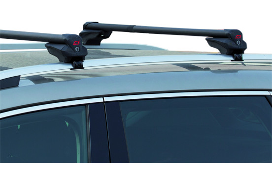 Barres de toit G3 Clop Infinity (larges) en aluminium, Image 13