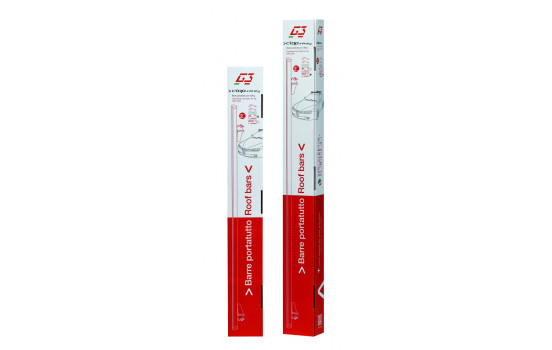 Barres de toit G3 Clop Infinity (larges) en aluminium, Image 4