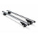 Barres de toit Menabo Brio aluminium 120cm