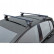 Barres de toit Twinny Load en acier S54 - Sans rails de toit