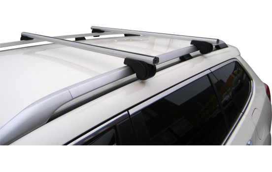 Barres de toit Twinny Load en aluminium A01 - Avec rails de toit ouverts, Image 2