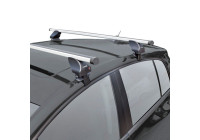 Barres de toit Twinny Load en aluminium A15 - Sans rails de toit