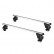 Barres de toit Twinny Load en aluminium A41 - Sans rails de toit, Vignette 2