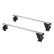 Barres de toit Twinny Load en aluminium A53 - Sans rails de toit, Vignette 2