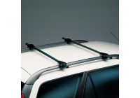 Barres de toit Twinny Load Steel Logico Key 120 cm - Avec rails de toit ouverts