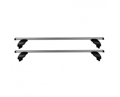 Jeu de barres de toit Twinny Load Aluminium A14 - Sans rails de toit, Image 3