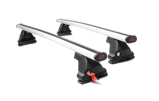 Porte-toit G3 Pacific aluminium 5 portes Type avec traverse de toit