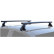 Winparts GO ! barres de toit en acier de base (5 portes)