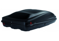 Coffre de toit G3 Spark 400 noir mat métallisé