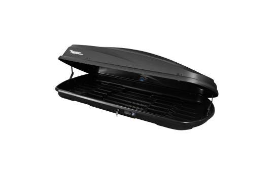 Coffre de toit Twinny Load TBX 470 litres structuré noir mat 189x78x38cm, Image 3