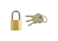 Cadenas + 3 clés 20mm