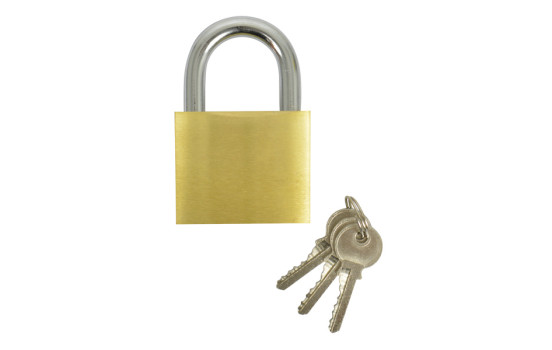 Cadenas + 3 clés 60mm