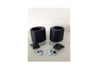 Spinder 11071 Capuchon rond noir (2x)