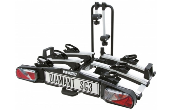 Porte-vélos Pro-User Diamant SG3 + Housse de rangement offerte - 3 vélos