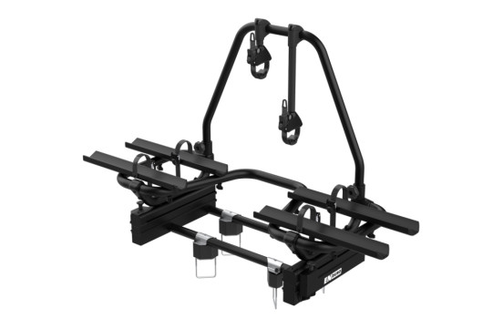 Porte-vélos à timon Enduro BS260 pour caravane, édition noire - 2 vélos