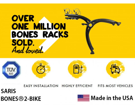 Saris Bones 2 Bike pour 2 vélos, Image 4