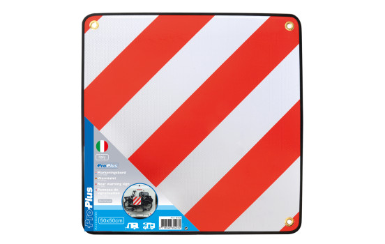 Tableau de marquage ProPlus en aluminium pour l'Italie 500x500mm