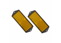Carpoint Réflecteur Orange 104 x 40mm 2 pièces