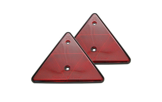Carpoint Triangle réflecteur Rouge 2 pièces