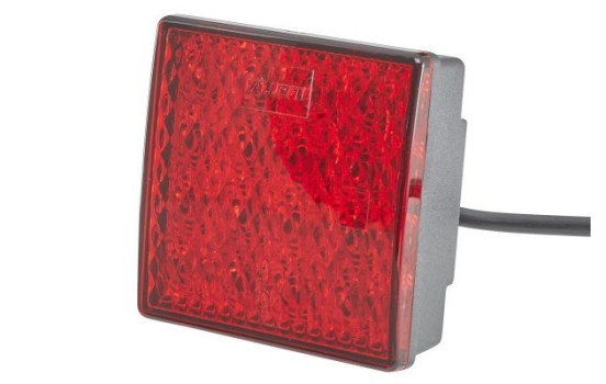 Feu antibrouillard arrière à LED 12V 80x80mm, Image 2