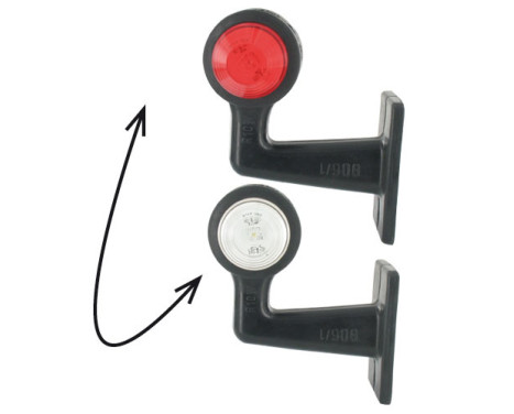 Feu de marquage LED 120mm carré