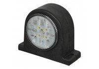 Marqueur latéral droit rouge / blanc 67mm