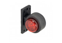 Marqueur latéral droit rouge / blanc 72mm