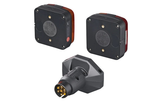 Kit d'éclairage de remorque LED avec aimants sans fil (Bluetooth) 7 broches, Image 2