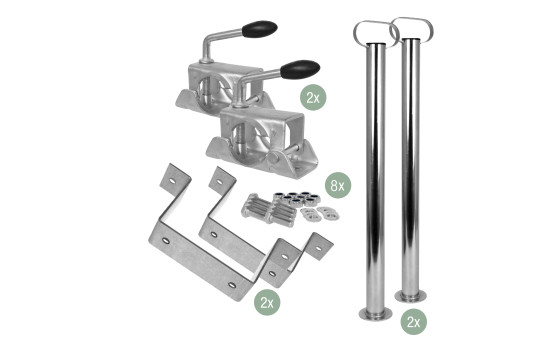 Ensemble de pieds de support de remorque Carpoint