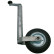 Roue jockey pneu en caoutchouc 48mm, Vignette 2