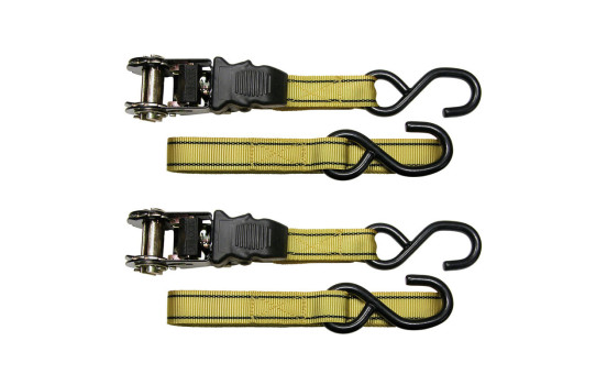Carpoint Sangles de Tension Jaune Luxe 2x5M, Image 2