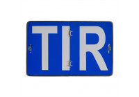 Tableau de marquage ProPlus Aluminium "TIR" repliable