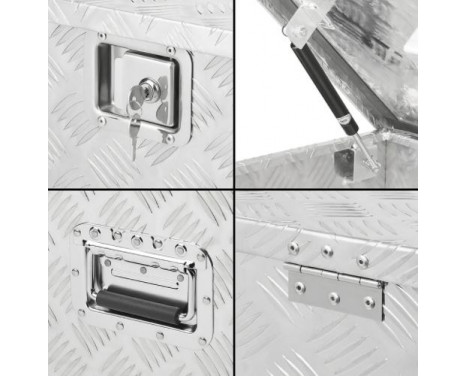 Boîte à outils ProPlus en aluminium pour remorque, Image 3