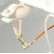 Câble de rupture avec mousqueton 100 cm 1500 N / 150 kg, Vignette 2