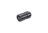 Jeu d'écrous de blocage McGard M14x1,50 Noir - Conique - Longueur 41,6 mm (tête 21 / 22 mm)