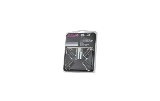 Jeu d'écrous de blocage McGard M14x1,50 Noir - Conique - Longueur 41,6 mm (tête 21 / 22 mm), Image 2