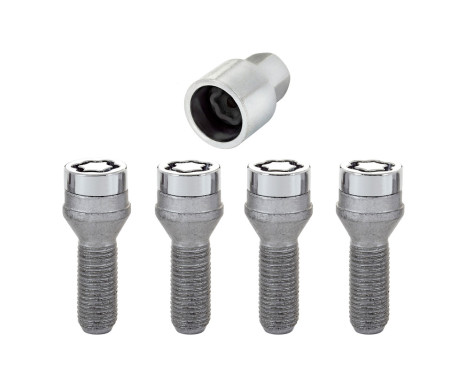 McGard Carriage bolt set M14x1.50 - Conique - Longueur 31mm (tête 19mm)