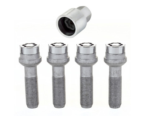 McGard Carriage Bolt Set M14x1.50 - Conique R14 - Longueur 37.1mm (tête 19mm)