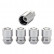 McGard Locknut Set M12x1.25 - Conique - Longueur 32.5mm (tête 21mm)